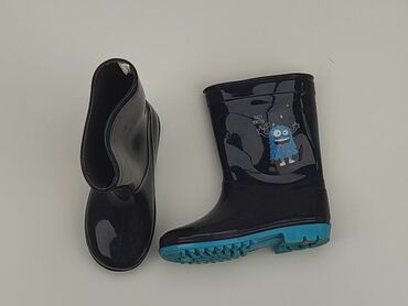 kapcie dla dziecka do przedszkola: Rain boots, 27, condition - Good