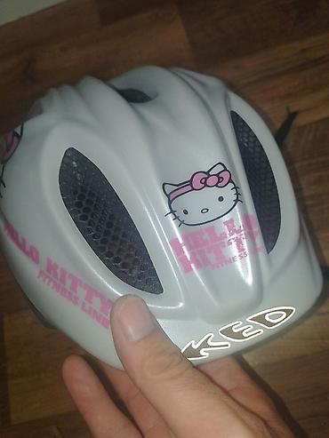Oprema za bicikliste: Dečija biciklistička kaciga KED – Hello Kitty Fitness Line vel M Obim — 7