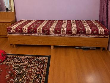 İşlənmiş, Təknəfərlik çarpayı, Bazalı, Matras ilə, Siyirməsiz