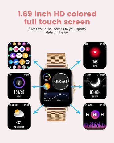 Ručni satovi: Smart watch, Unisex — 5