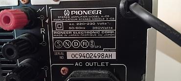 Pojačala i prijemnici: Pioneer A-C5 Stereo Integrated Amplifier Pioneer A-C5 Stereo — 6