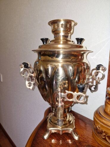 Samovarlar: İşlənmiş Od Samovar, 3 l, Ünvandan götürmə, Pulsuz çatdırılma, Ödənişli çatdırılma