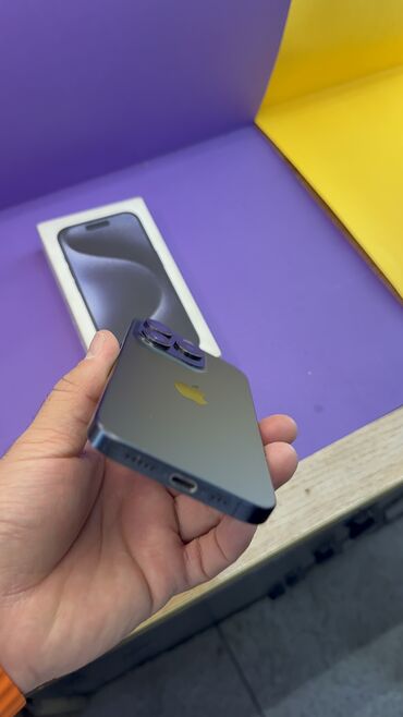 Apple iPhone: IPhone 15 Pro, Б/у, 256 ГБ, Коробка, 93 % — 10