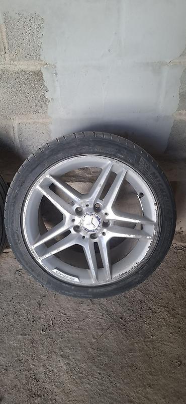3 67: Литые Диски R 17 Mercedes-Benz, Комплект, отверстий - 5, Б/у — 3