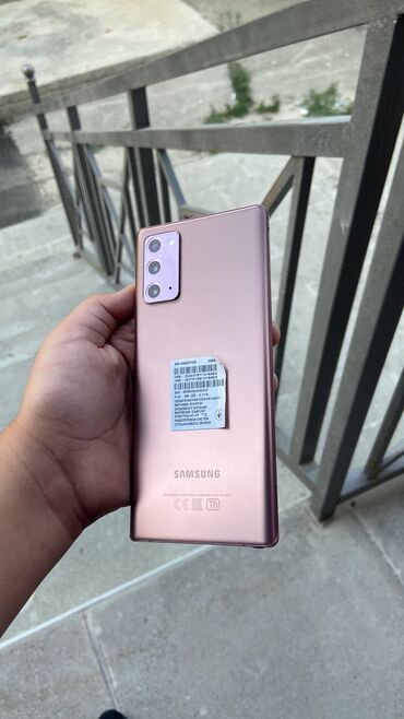 dan az v Azərbaycan | İnəklər, camışlar: Samsung Galaxy Note 20 | 256 GB | Barmaq izi, İki sim kartlı, Face ID