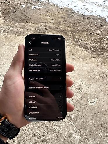 Apple iPhone: IPhone 13 Pro, Mavi, Qırıq — 9