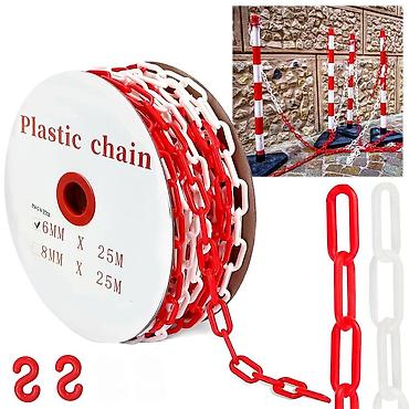 Ayirıcı zəncir VKLUXP04RW, plastik, 8 mm, 25 m Xüsusiyyətlər Brend