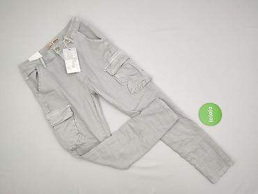 wojsko: Denim, Spodnie cargo damskie, rozmiar M — 2