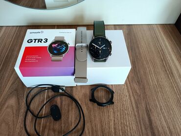 qol saati barter: İşlənmiş, Smart saat, Amazfit, Sensor ekran, rəng - Boz