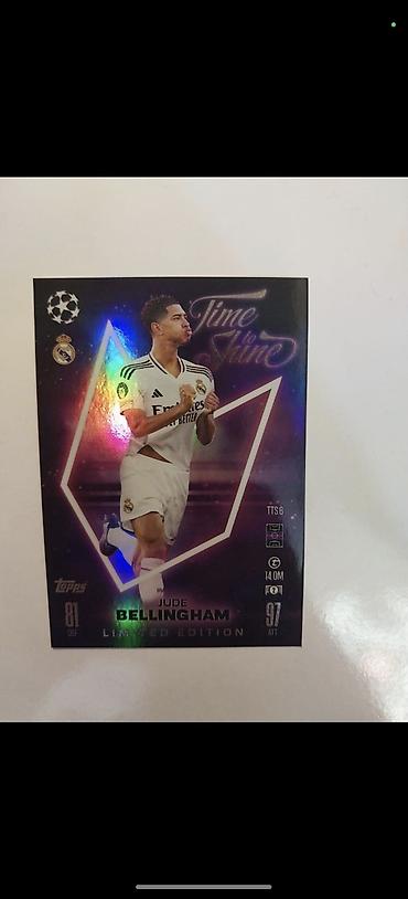 topps: Topps “Time to Shine” kolleksiya kartı – Jude Bellingham, Real Madrid — 1