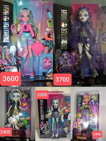 детский куллер: Монстер хай Monster high Куклы, от Mattel Все новые в коробках, все