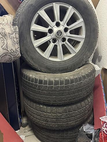 шины acura: Колеса в сборе 285 / 60 / R 18, Зима, Б/у, Комплект, Внедорожные (АТ/МТ), Литые, отверстий - 5 — 1