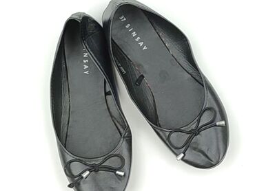 sandaly na koturnie w ccc: Sinsay, Ballerinas for women, size 37