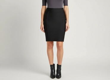 czarne spódniczka mini obcisła: Spódnica damska, rozmiar M