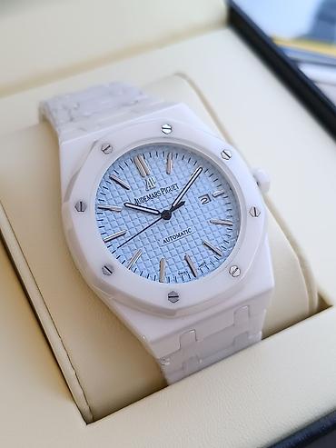 saatlar type 0: Audemars Piguet Royal Oak üslubunda avtomatik qol saatları Etrafli — 4