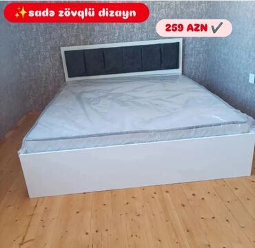 Çarpayılar: Yeni, İkinəfərlik çarpayı, Bazasız, Matras ilə, Siyirməsiz, Azərbaycan — 5