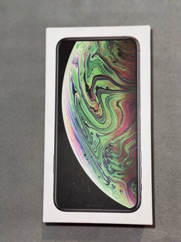 телефон fly bl4041: IPhone Xs Max, 64 ГБ, Black Titanium, Отпечаток пальца, Face ID