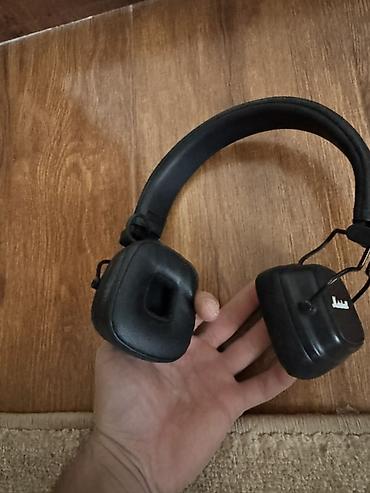 wireless speaker: Беспроводные накладные наушники, Marshall, Б/у — 1