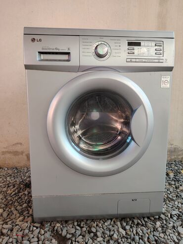 Tikiş maşınları: Paltaryuyan maşın LG, 6 kq, Avtomat, Qurutmasız, Kredit yoxdur