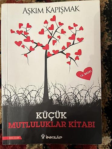 kitab capi: Məhsul: Kitab – “Küçük Mutluluklar Kitabı” Müəllif: Aşkım Kapışmak — 1