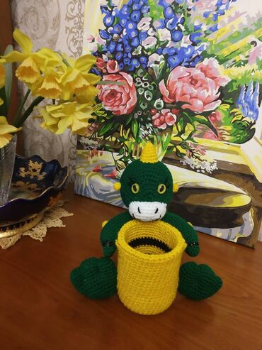 Oyuncaqlar: Əl işi .Karandaş qabı. Карандашница. Ручная работа — 4