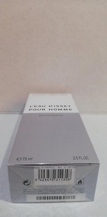 divna divna note: ISSEY MIYAKE L'EAU D'ISSEY HOMME EDT 75ML | Issey Miyake L'Eau — 3