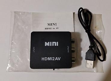 TV və video: Məhsul: MINI HDMI2AV çevirici Təsvir: - HDMI siqnalını kompozit AV — 1