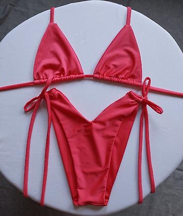 sanja: Bikini kupaći kostim – trodelni set (gornji deo + gaćice sa vezivanjem — 4