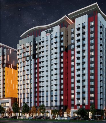 офис в жилом доме: 3 комнаты, 82 м², Элитка, 7 этаж, ПСО (под самоотделку)