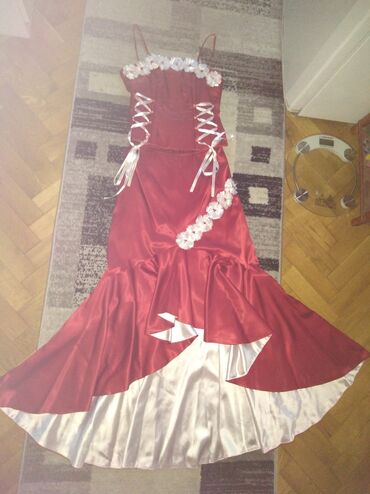 zara komplet suknja i sako: L (EU 40), Single-colored, color - Red