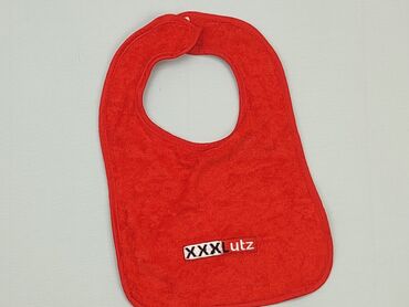 czerwona bluzka z falbankami: Baby bib, color - Red, condition - Very good