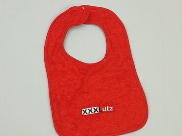 crocsy dziecięce sandały: Baby bib, color - Red, condition - Very good