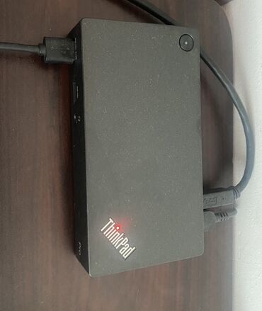 Səsgücləndiricilər, qulaqlıqlar və mikrofonlar: Lenovo ThinkPad USB-C dok stansiyası - ThinkPad seriyası üçün USB‑C