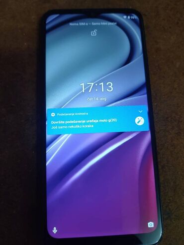 Motorola: Motorola Moto G20, 64 GB, bоја - Svetloplava, Garancija, Otisak prsta, Dual SIM — 5