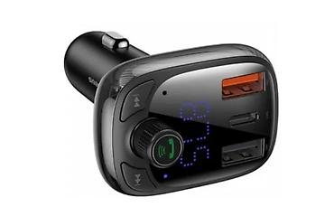 fm transmitter: Baseus S-13 CCTM-B01 Bluetooth 5.0 FM Modulyator + Type‑C Avtomobil — 1