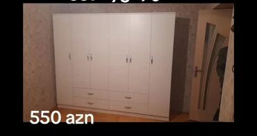 Dolablar: Yeni, 4 qapılı Düz dolab, Dolab-asılqan — 18