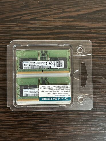оперативная память 4 гб ddr3 1333: Оперативдик эс-тутум, Колдонулган, Samsung, 16 ГБ, DDR5, 4800 МГц, Ноутбук үчүн