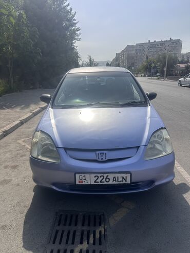 бишкек хонда свик: Honda Civic: 2001 г., 1.5 л, Вариатор, Бензин, Хетчбек