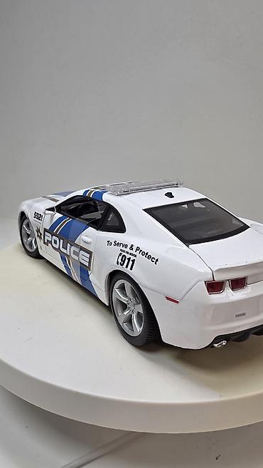 starship 7: Игрушечная модель полицейского автомобиля Chevrolet Camaro 🔥 Больше — 3