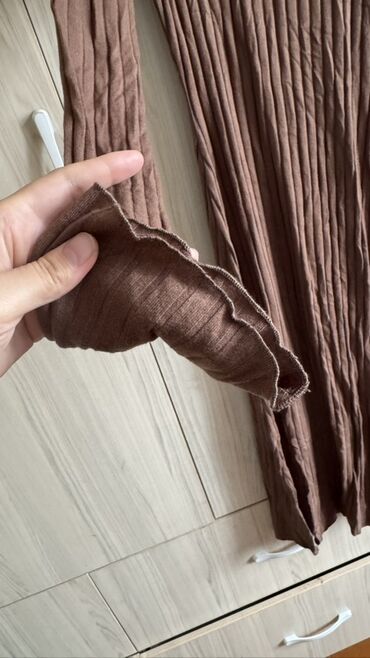 Повседневные платья: Платье в рубчик LUCE - Материал: мягкое трикотажное полотно с — 3