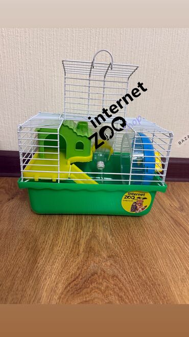 Зоотовары: Продаются клетки для хомячков, кроликов, морских свинок, ежей. Есть — 25