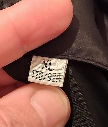 Kişi geyimləri: Qışlıq şişmə pencək – XL ölçü - Rəng: qara - Material: suya davamlı — 2