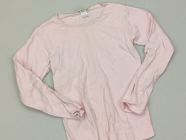 elegancka bluzka pudrowy róż: Blouse, 10 years, 134-140 cm, condition - Good