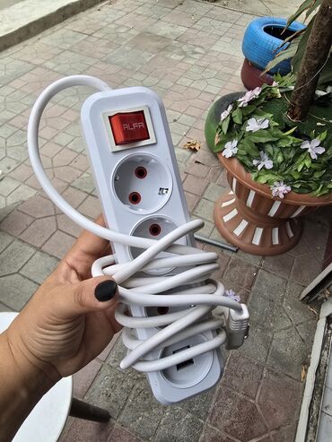 корейские матрасы в бишкеке: Məhsul 1: ALFA elektrik uzatma priz - 3 ədəd Schuko tipli (yan