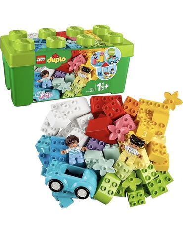 uşaq yellencekleri instagram: Yaşıl qutuda ORIGINAL "LEGO Duplo" konstruktoru, rəngli tikinti