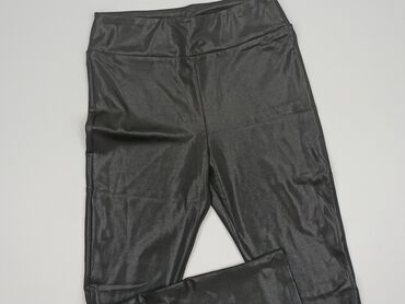 legginsy jordan: River Island, Leggings Eco-leather for women, L (EU 40)