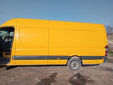электронный спидометр: Mercedes-Benz Sprinter (длинная база, высокий крыша) — желтый фургон — 3