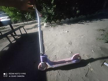 scoot: Детский двухколёсный самокат - Цвет: сиренево-розовый. - Руль с — 2