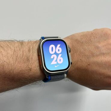 lalafo saat: Yeni, Smart saat, Apple, Sensor ekran, rəng - Gümüşü