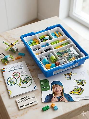 Konstruktorlar: Yeni LEGO Education WeDo 2.0 — robototexnika dəsti (280+ detal) — 1